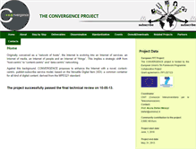 Tablet Screenshot of ict-convergence.eu
